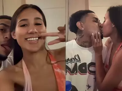 Samahara Lobat�n se reencuentra con Youna en EE. UU. y desatan rumores de reconciliaci�n tras beso en vivo.