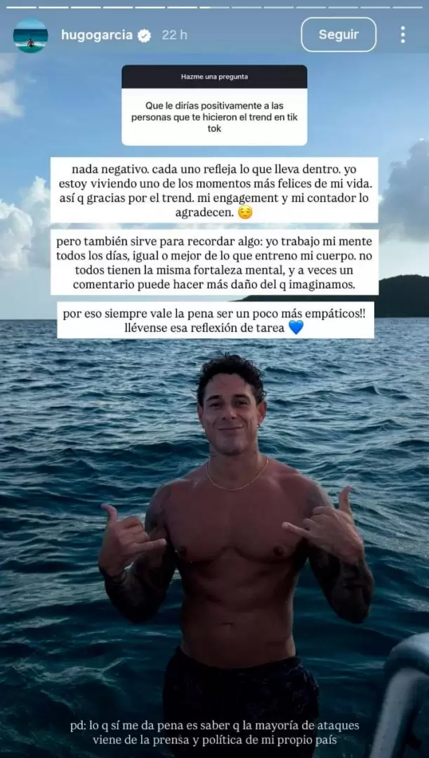 Historia de Hugo Garc�a