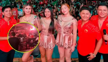 Amor Rebelde sufri� atentado durante su concierto en Trujillo