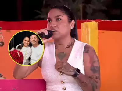 Masiel M�laga cuenta c�mo inici� su historia con el 'Churrito' Hinostroza.