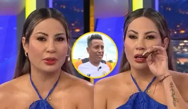 Pamela L�pez confirma encuentro con Christian Cueva y pide que est� m�s presente con sus hijos.