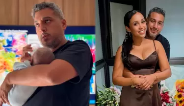 Ricardo Mendoza revela c�mo su beb� con Katya Mosquera cambi� su vida.