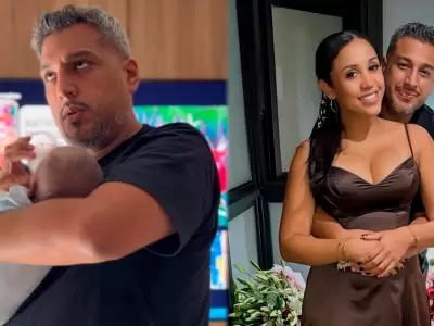 Ricardo Mendoza revela c�mo su beb� con Katya Mosquera cambi� su vida.