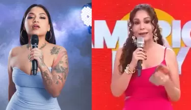 Masiel M�laga arremete contra Janet Barboza tras cr�ticas por retraso en su presentaci�n.