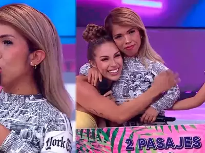 Chikipluna se quiebra tras gesto de Allison Pastor en TV.