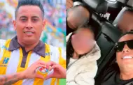 Christian Cueva reaparece con sus tres hijos tras supuesta separaci�n de Pamela L�pez y Paul Michael