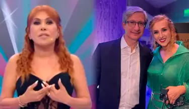 Magaly Medina lamenta la separaci�n de Katia Condos y Federico Salazar.