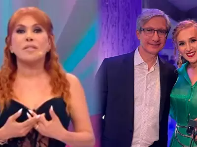 Magaly Medina lamenta la separaci�n de Katia Condos y Federico Salazar.