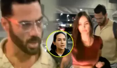 Gustavo Salcedo se molest� tras pregunta por veterinaria frente a Maju Mantilla