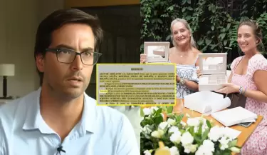 Joanna Bolo�a y su madre son denunciadas de presunta estafa a empresario inmobiliario.