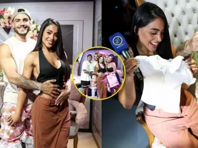 Mario Irivarren y Onelia Molina sorprenden con peculiar celebraci�n en vivo.