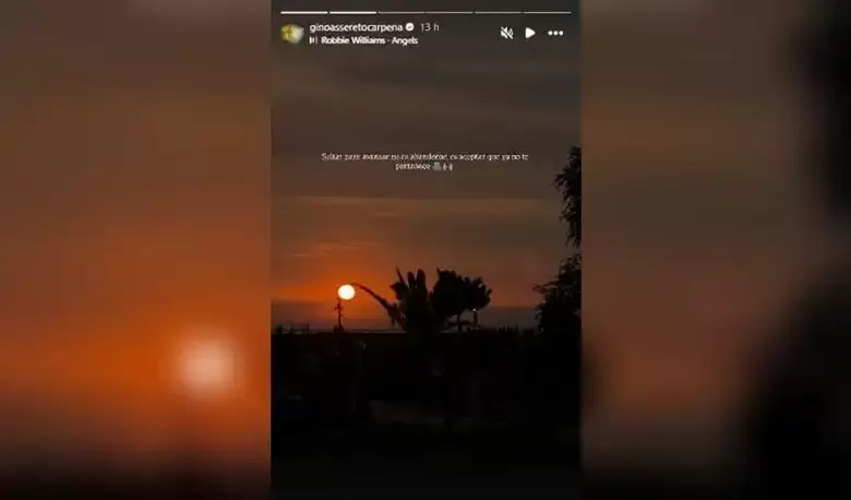 Gino Assereto reaparece tras se�alamientos de su ex a Jazm�n Pinedo. (Captura)