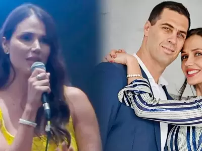 Maju Mantilla exige respeto para su familia tras viajar con Gustavo