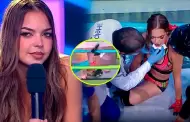 Flavia L�pez sufre aparatosa ca�da en 'EEG' y fue llevada de emergencia �Qu� le pas�?