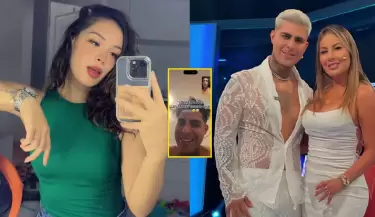 Sof�a Delgado sorprende con video de Paul Michael antes de que Pamela L�pez entre a la Granja VIP.