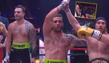 Nicola Porcella dio pelea en el Ring Royale, pero perdi� ante Aldo De Nigris.