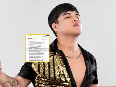 Edu Baluarte responde a rumores tras no estar en shows de Coraz�n Serrano.