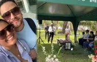 Viuda de Paul Flores le rinde emotivo homenaje a un a�o de su partida: "No hay un d�a que no piense en ti"