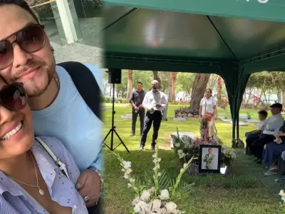 Carolina Jaramillo recuerda a Paul Flores a un a�o de su muerte.