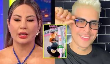 Pamela L�pez pasa 'palta' porque Paul Michael se niega a pagar la cuenta