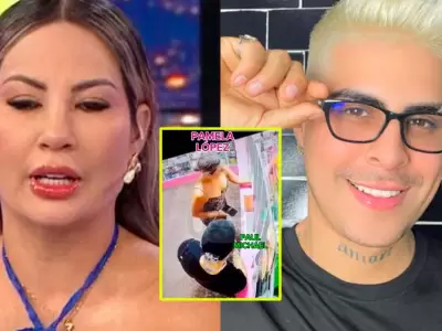 Pamela L�pez pasa 'palta' porque Paul Michael se niega a pagar la cuenta
