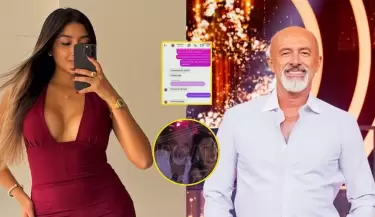 Joven captada junto a Carlos Alc�ntara en conocido local nocturno rompe su silencio.