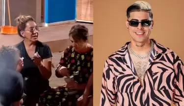 Pati Lorena expone a Paul Michael en 'La Granja VIP'.