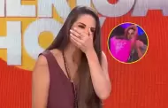 Rebeca Escribens vivi� inc�modo momento en TV tras pol�mico movimiento de bailar�n: "�S�quenlo!"