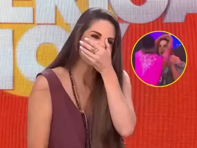 Rebeca Escribens vive inc�modo momento en vivo tras pol�mico casting en Am�rica Hoy.