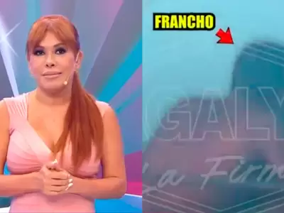 Magaly Medina fulmina a Francho Sierralta tras ampay.