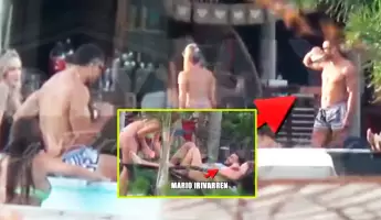 Alejandra Baigorria tras im�genes de Said Palao con mujeres en Argentina