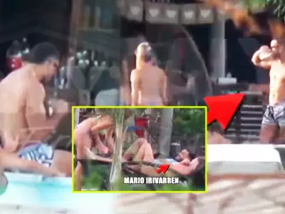 Said Palao y Mario Irivarren continuaron fiesta con mujeres en una casa en Argentina