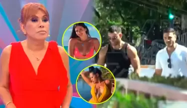 Magaly revela identidad de argentinas que estuvieron con Said Palao y Mario: