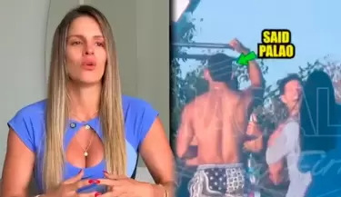 Alejandra Baigorria rompe su silencio sobre ampay de Said Palao.