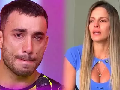 Said Palao se quiebra al pedirle perd�n a Alejandra Baigorria