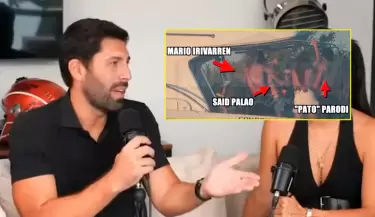 Francho Sierralta ya hab�a adelantado viaje con chicos reality antes del ampay en Argentina.