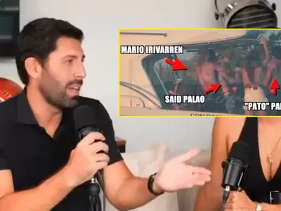 Francho Sierralta ya hab�a adelantado viaje con chicos reality antes del ampay en Argentina.