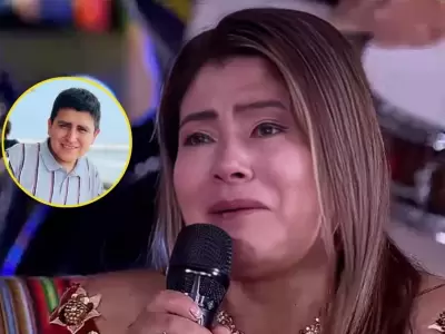 Flor Guerrero se conmueve al recordar a Jhon Leyva en homenaje.