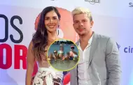 Korina Rivadeneira se va del pa�s con sus hijos tras rumores de separaci�n con Mario Hart: �Fin del amor?