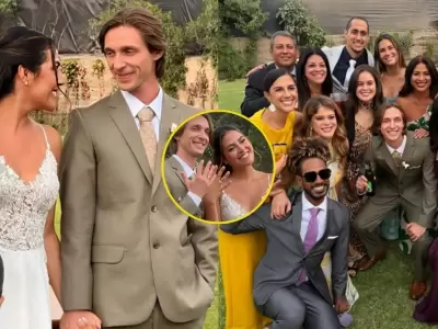 Sasha Kapsunov, exactor de 'Am�rica Kids', se cas� con la mam� de su hija tras 14 a�os de relaci�n.