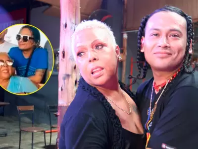 Luc�a de la Cruz confirma que hizo las paces con su hijo Christian Wong.