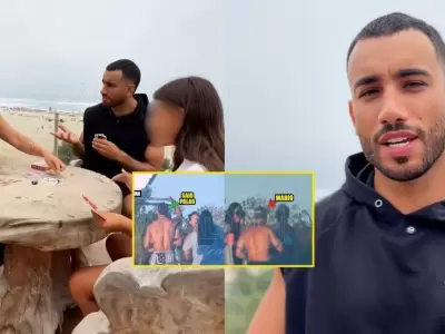 Said Palao reaparece sonriente junto a Alejandra Baigorria y su hija tras pol�mico ampay.