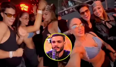 Onelia Molina disfruta de solter�a en evento con amigos de 'EEG'