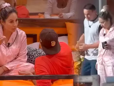 Pamela L�pez se molesta con Paul Michael por sus celos a Mark Vito