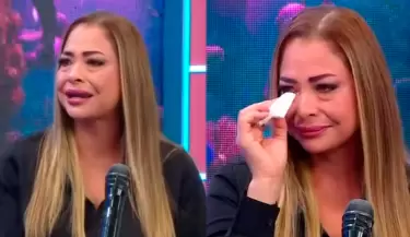 Melanie Mart�nez llora en TV y acusa al padre de su hija en plena entrevista.