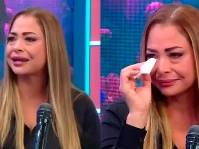 Melanie Mart�nez llora en TV y acusa al padre de su hija en plena entrevista.