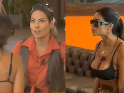 Pamela L�pez se enfrenta a Shirley Arica en tenso cruce en "La Granja VIP".