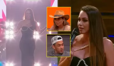 Melissa Klug llega al "La Granja VIP" y se encuentra con Diego Ch�varri y Pamela L�pez.