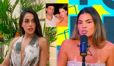 Onelia Molina enfrenta a Flor Ortola por tratar de defender a Said Palao.