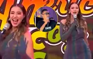 Xiomy Kanashiro sorprende al imitar a Christian Cueva en vivo mientras sonaba "El Cervecero" (VIDEO)